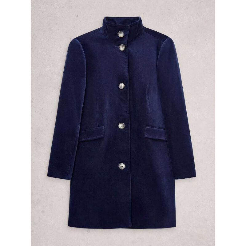 White Stuff Karla Velvet Coat image number 2